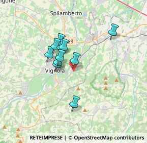 Mappa Viale Lombardia, 41056 Savignano Sul Panaro MO, Italia (2.60727)