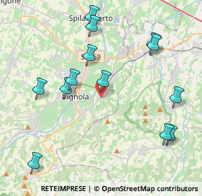 Mappa Viale Lombardia, 41056 Savignano Sul Panaro MO, Italia (4.64692)