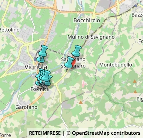 Mappa Viale Lombardia, 41056 Savignano Sul Panaro MO, Italia (1.69)
