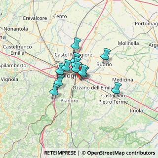 Mappa Piazza Grigoris Lambrakis, 40139 Bologna BO, Italia (8.12333)