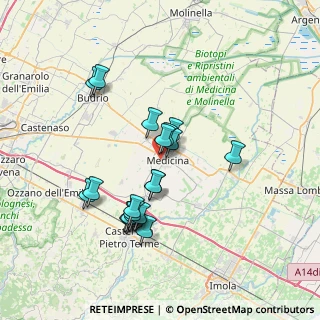 Mappa Via Roslè, 40059 Medicina BO, Italia (6.6215)