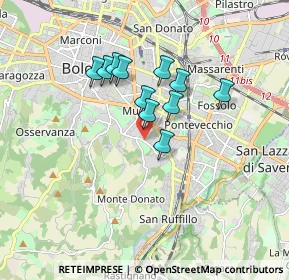 Mappa Via Pier Paolo Molinelli, 40141 Bologna BO, Italia (1.33)