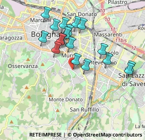 Mappa Via Pier Paolo Molinelli, 40141 Bologna BO, Italia (1.76167)