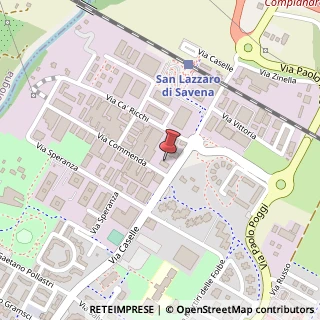 Mappa Via Caselle, 47B, 40068 San Lazzaro di Savena, Bologna (Emilia Romagna)