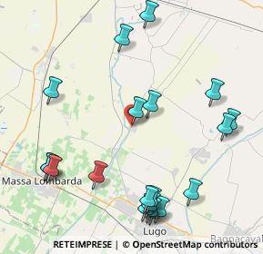 Mappa Via VIII Marzo, 48022 San Lorenzo RA, Italia (5.0715)