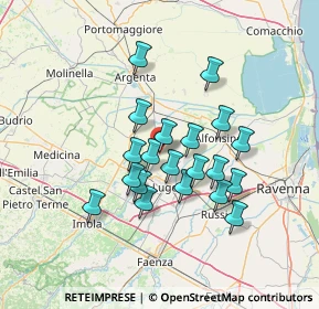 Mappa Via VIII Marzo, 48022 San Lorenzo RA, Italia (11.451)