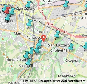 Mappa Via Brenta, 40139 Bologna BO, Italia (2.79588)