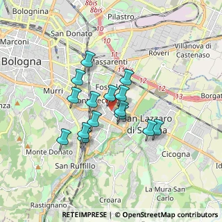 Mappa Via Brenta, 40139 Bologna BO, Italia (1.31933)