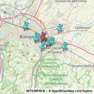 Mappa Via Brenta, 40139 Bologna BO, Italia (2.05364)