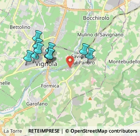 Mappa 41056 Savignano sul Panaro MO, Italia (1.65182)