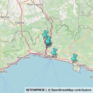Mappa Via da Serro a Morego, 16163 Genova GE, Italia (32.20857)
