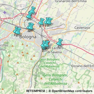 Mappa STUDIO MEDICO SPECIALISTICO, 40139 Bologna BO, Italia (3.82923)