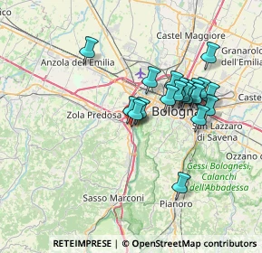 Mappa Piazzale Rita Levi Montalcini, 40033 Casalecchio di Reno BO, Italia (6.2575)