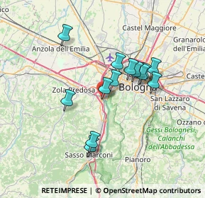 Mappa Piazzale Rita Levi Montalcini, 40033 Casalecchio di Reno BO, Italia (5.98154)