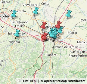 Mappa Piazzale Rita Levi Montalcini, 40033 Casalecchio di Reno BO, Italia (12.45167)