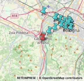 Mappa Piazzale Rita Levi Montalcini, 40033 Casalecchio di Reno BO, Italia (4.1575)