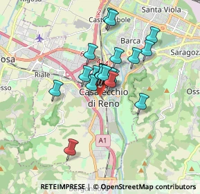 Mappa Piazzale Rita Levi Montalcini, 40033 Casalecchio di Reno BO, Italia (1.262)