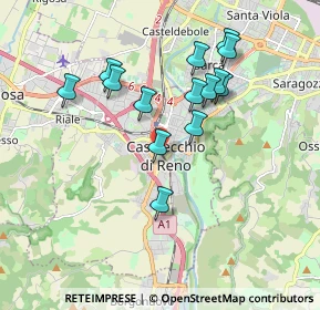 Mappa Piazzale Rita Levi Montalcini, 40033 Casalecchio di Reno BO, Italia (1.71857)