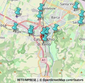 Mappa Piazzale Rita Levi Montalcini, 40033 Casalecchio di Reno BO, Italia (2.00071)