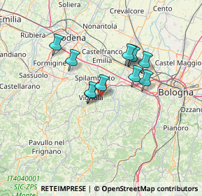 Mappa Via Puglie, 41056 Savignano Sul Panaro MO, Italia (10.80455)