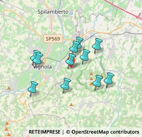 Mappa Via Puglie, 41056 Savignano Sul Panaro MO, Italia (2.98182)