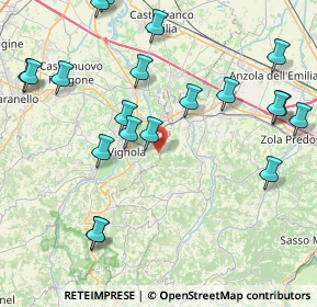 Mappa Via Puglie, 41056 Savignano Sul Panaro MO, Italia (10.0465)