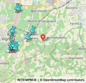 Mappa Via Puglie, 41056 Savignano Sul Panaro MO, Italia (2.85714)