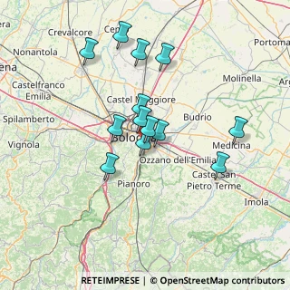 Mappa Via degli Orti, 40139 Bologna BO, Italia (12.32)