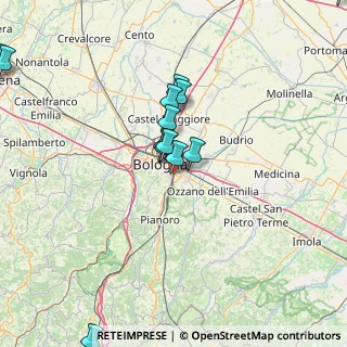 Mappa Via degli Orti, 40139 Bologna BO, Italia (17.33077)