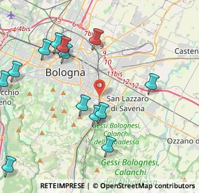 Mappa Via degli Orti, 40139 Bologna BO, Italia (5.60063)