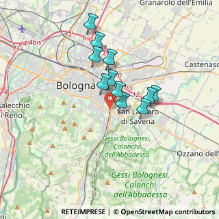 Mappa Via degli Orti, 40139 Bologna BO, Italia (2.76455)