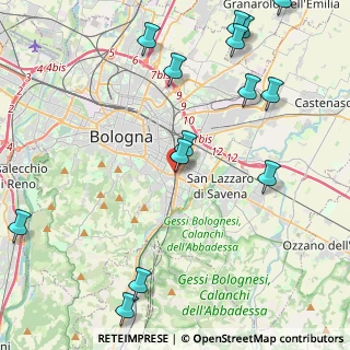 Mappa Via degli Orti, 40139 Bologna BO, Italia (5.65786)