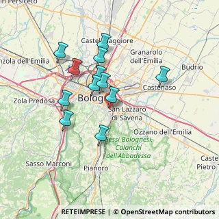 Mappa Via Stefano Gobatti, 40137 Bologna BO, Italia (6.31833)
