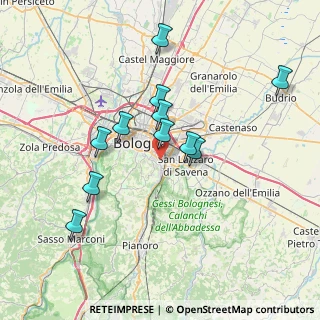 Mappa Via Stefano Gobatti, 40137 Bologna BO, Italia (6.81545)
