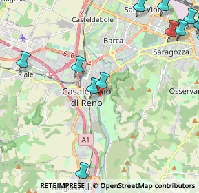 Mappa Piazza John Fitzgerald Kennedy, 40033 Casalecchio di Reno BO, Italia (3.732)