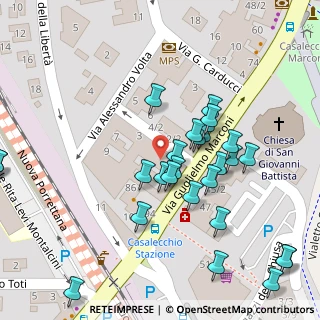 Mappa Via Alessandro Volta, 40033 Casalecchio di Reno BO, Italia (0.05357)