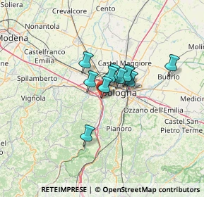 Mappa Via Alessandro Volta, 40033 Casalecchio di Reno BO, Italia (8.02364)