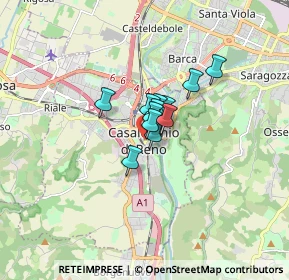 Mappa Via Alessandro Volta, 40033 Casalecchio di Reno BO, Italia (0.75417)