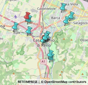 Mappa Via Alessandro Volta, 40033 Casalecchio di Reno BO, Italia (1.66)