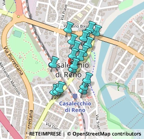 Mappa Via Alessandro Volta, 40033 Casalecchio di Reno BO, Italia (0.155)