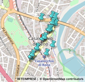 Mappa Via Alessandro Volta, 40033 Casalecchio di Reno BO, Italia (0.172)