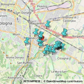 Mappa Via Reggio Emilia, 40139 Bologna BO, Italia (1.45)