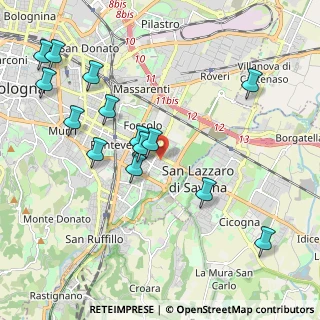 Mappa Via Reggio Emilia, 40139 Bologna BO, Italia (2.265)
