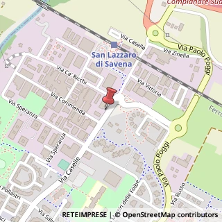 Mappa Via Caselle, 49, 40068 San Lazzaro di Savena, Bologna (Emilia Romagna)