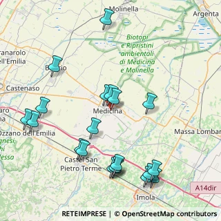 Mappa Via Caduti di Cefalonia, 40059 Medicina BO, Italia (9.521)