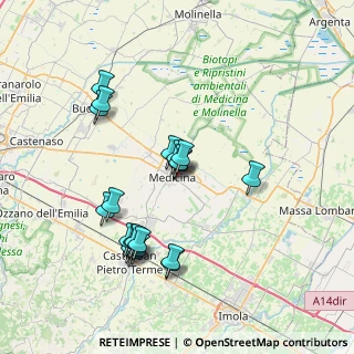 Mappa Via Caduti di Cefalonia, 40059 Medicina BO, Italia (7.247)