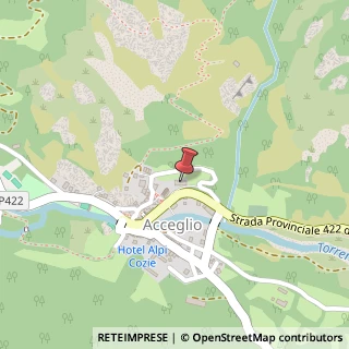 Mappa SP422, 143, 12021 Acceglio, Cuneo (Piemonte)