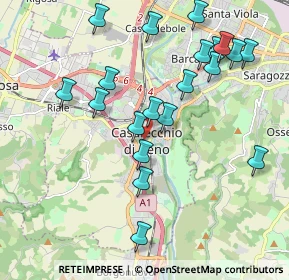 Mappa Via Martiri della Libertà, 40033 Casalecchio di Reno BO, Italia (2.117)