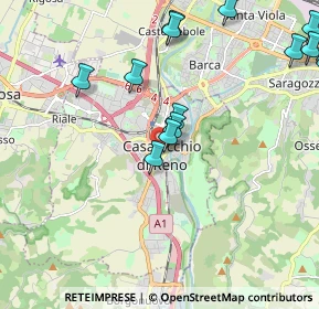 Mappa Via Martiri della Libertà, 40033 Casalecchio di Reno BO, Italia (2.69333)