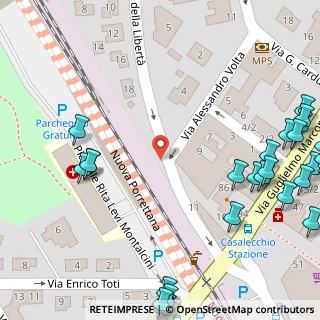 Mappa Via Martiri della Libertà, 40033 Casalecchio di Reno BO, Italia (0.1)